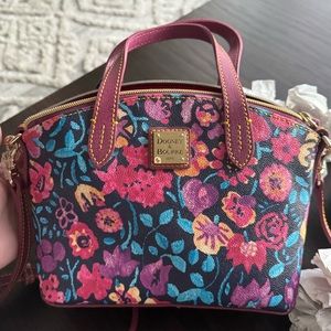 RARE Brand New With Tags Dooney and Bourne Floral Handbag